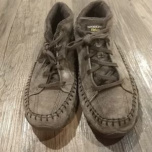 Flat Suede Ankle Boots